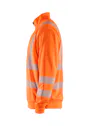 Blåkläder 3564 High Visibility Sweatshirt Halve Rits miniatuur