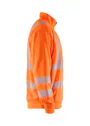 Blåkläder 3564 High Visibility Sweatshirt Halve Rits miniatuur