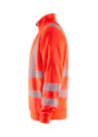 Blåkläder 3564 High Visibility Sweatshirt Halve Rits miniatuur