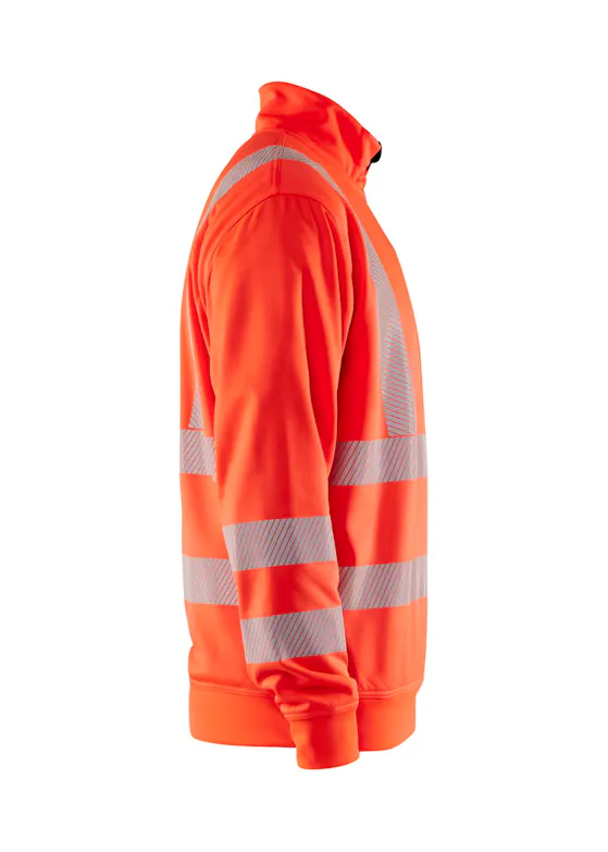 Blåkläder 3564 High Visibility Sweatshirt Halve Rits