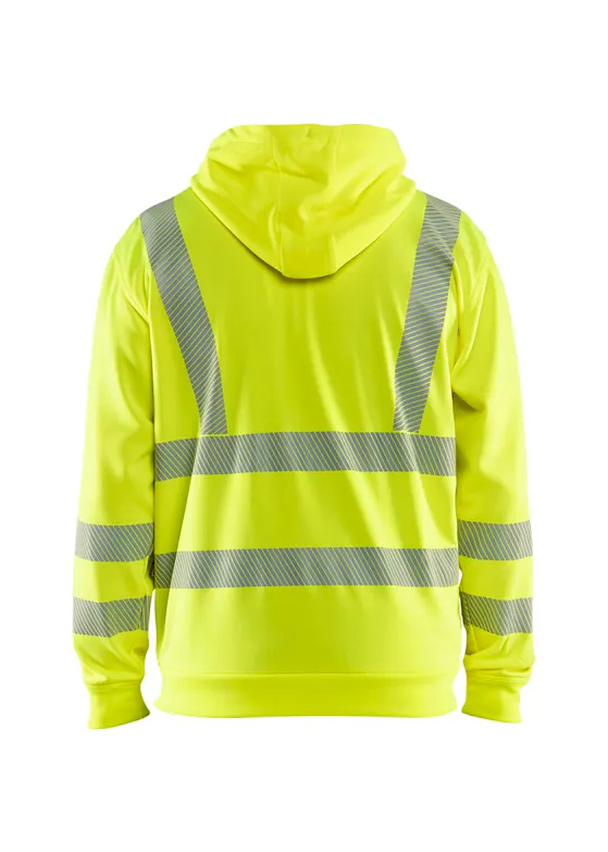 Blåkläder 3565 High Visibility Hoodie met Rits