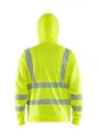 Blåkläder 3565 High Visibility Hoodie met Rits miniatuur