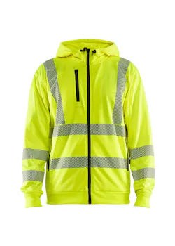 Blåkläder 3565 Hoodie High Visibility Rits Reflecterend D-ring miniatuur