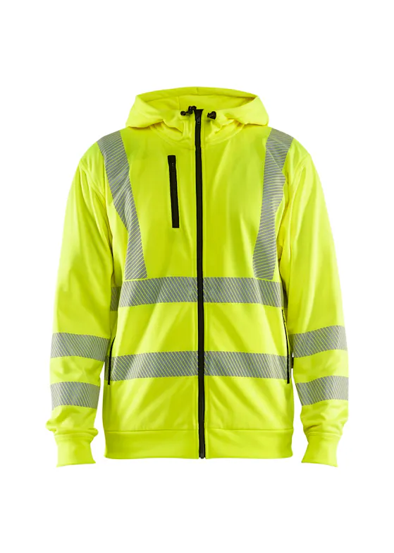 Blåkläder 3565 High Visibility Hoodie met Rits