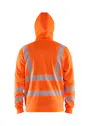 Blåkläder 3565 High Visibility Hoodie met Rits miniatuur