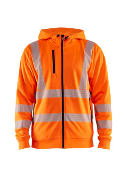 Blåkläder 3565 Hoodie High Visibility Rits Reflecterend D-ring miniatuur