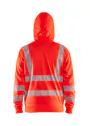 Blåkläder 3565 High Visibility Hoodie met Rits miniatuur