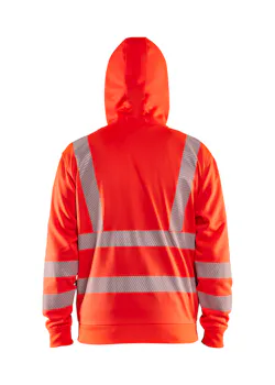 Blåkläder 3565 Hoodie High Visibility Rits Reflecterend D-ring miniatuur