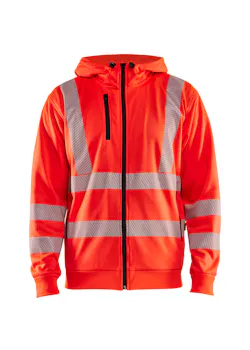 Blåkläder 3565 Hoodie High Visibility Rits Reflecterend D-ring miniatuur