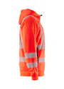 Blåkläder 3565 High Visibility Hoodie met Rits miniatuur