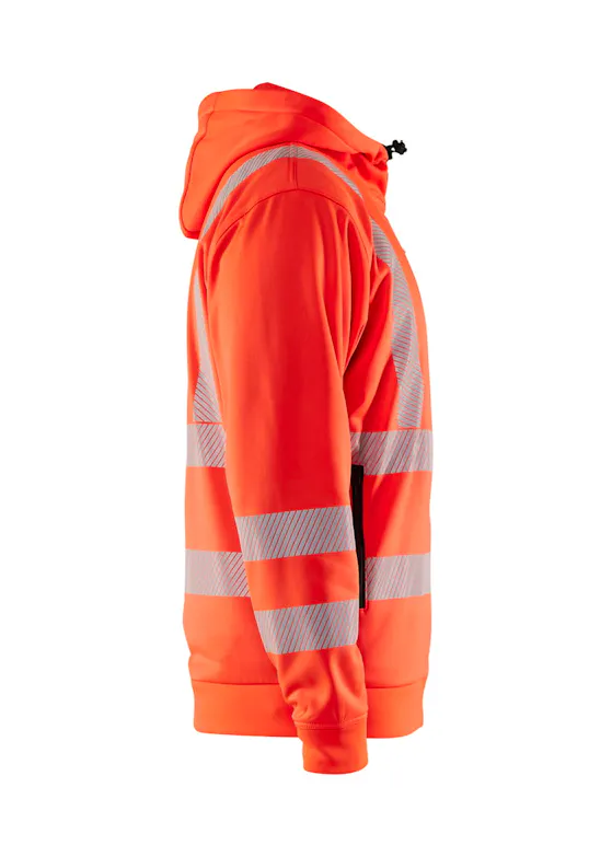Blåkläder 3565 High Visibility Hoodie met Rits