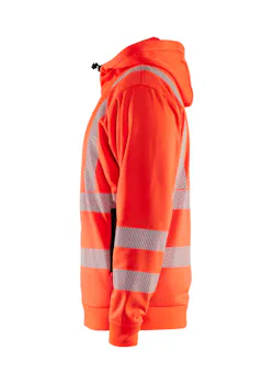 Blåkläder 3565 Hoodie High Visibility Rits Reflecterend D-ring miniatuur
