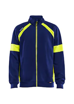 Blaklader 3567 Sweatshirt Visible Met Rits Regular Fit miniatuur