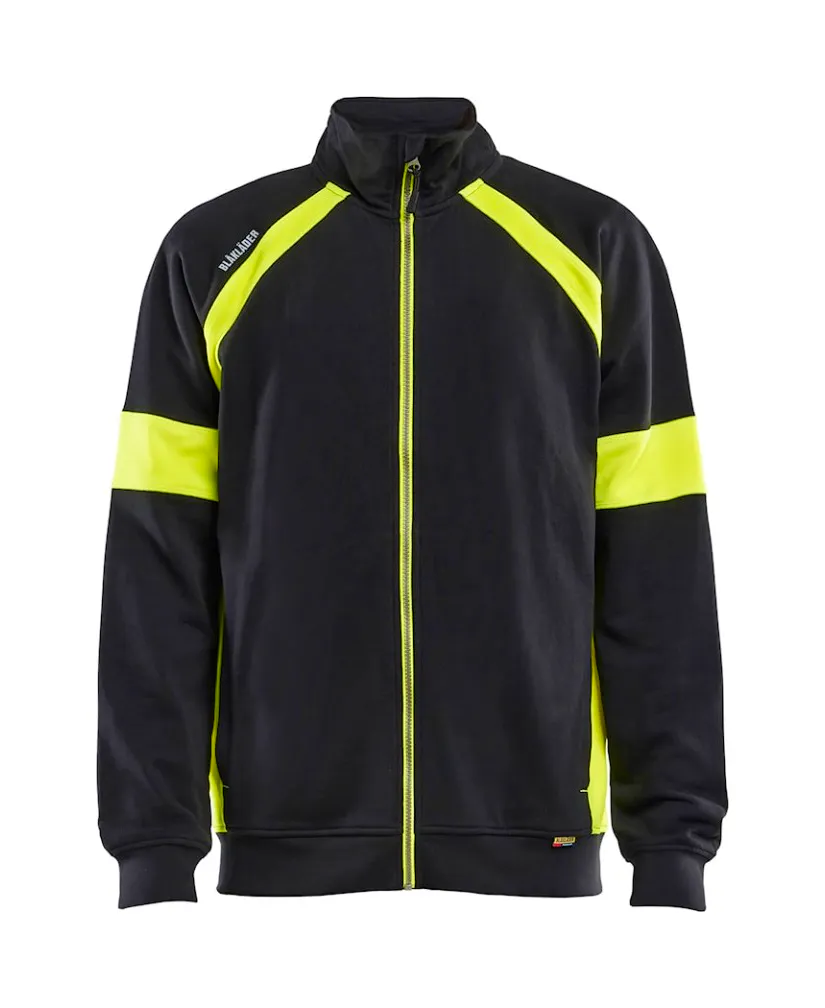 Schwarz/High Vis Gelb