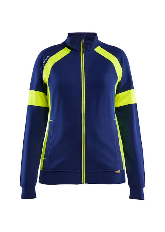 Blaklader 3568 Sweatshirt Visible Met Rits Regular Fit Dames