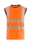 High Vis Oranje/Marineblauw