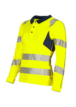 SYNQ Obvias Long 357WA2MT3 Werkpolo UV-Bescherming Dames miniatuur