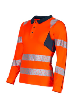 SYNQ Obvias Long 357WA2MT3 Werkpolo UV-Bescherming Dames miniatuur