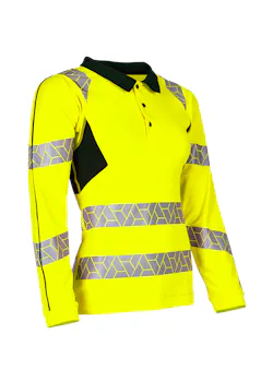 SYNQ Obvias Long 357WA2MT3 Werkpolo UV-Bescherming Dames miniatuur