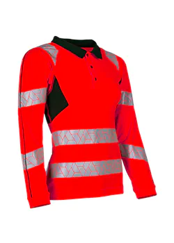 SYNQ Obvias Long 357WA2MT3 Werkpolo UV-Bescherming Dames miniatuur