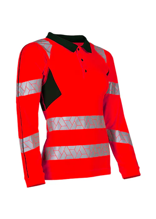 SYNQ Obvias Long 357WA2MT3 Werkpolo UV-Bescherming Dames