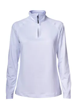 Cutter & Buck Coos Bay 358401 sweat-shirt demi-zip Stretch pour femmes thumbnail (vignette)