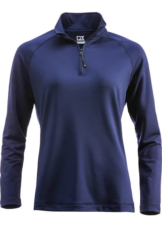 Cutter & Buck Coos Bay 358401 Sweater Half Zip Stretch Dames