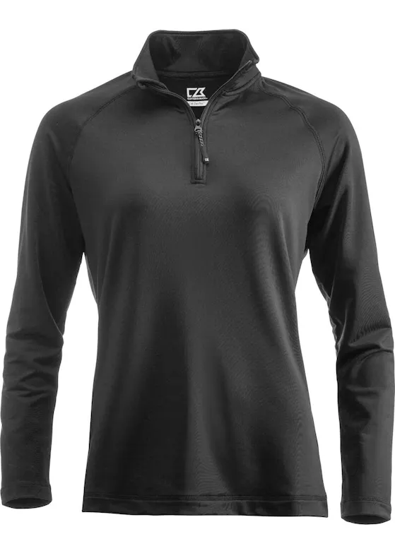 Cutter & Buck Coos Bay 358401 Sweater Half Zip Stretch Dames