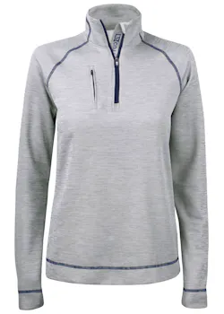 Cutter & Buck Chambers 358413 Sweat-shirt demi-zip coupe standard pour femmes thumbnail (vignette)