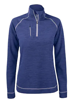 Cutter & Buck Chambers 358413 Sweat-shirt demi-zip coupe standard pour femmes thumbnail (vignette)