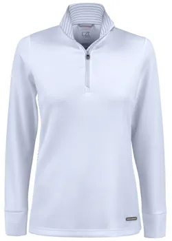 Cutter & Buck Traverse 358417D Longsleeves Half Zip UV-bescherming Dames miniatuur