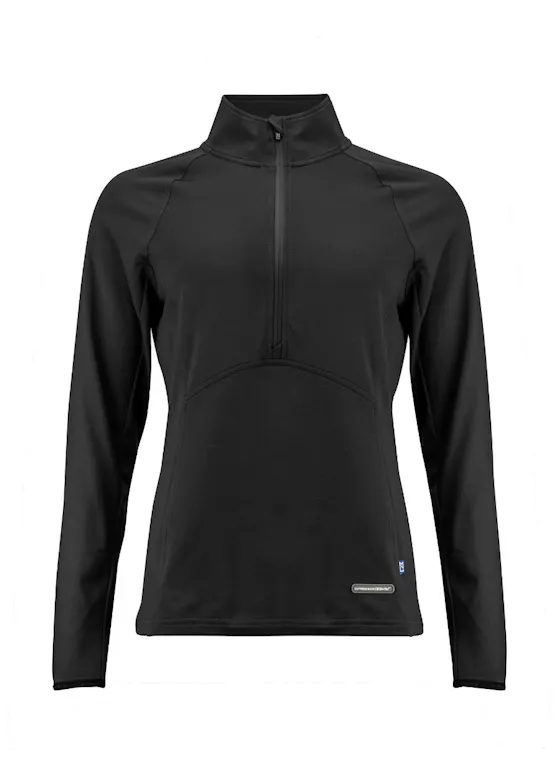 Cutter & Buck Adapt 358425 Longsleeves Half Zip Regular Fit Dames