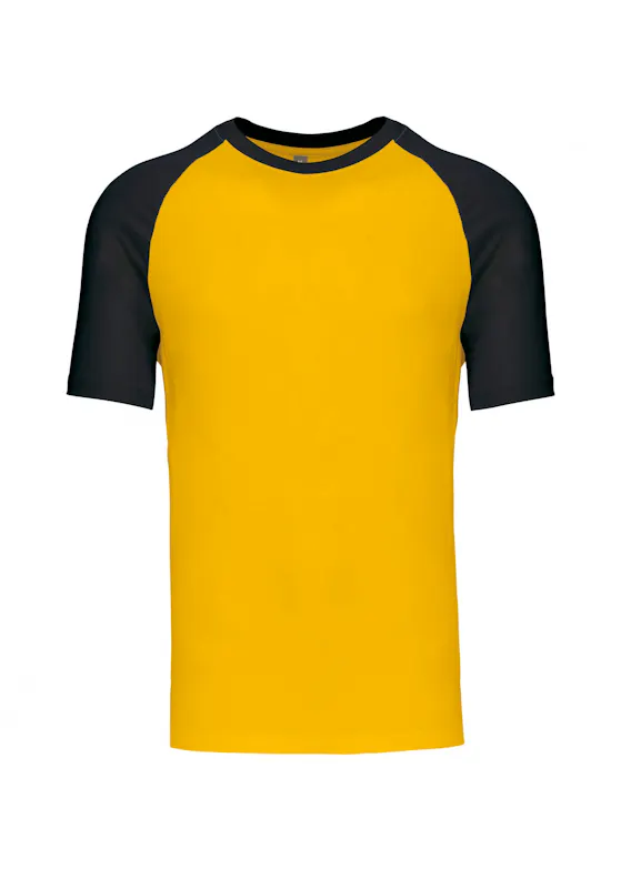 Kariban Baseball K330 T-Shirt, zweifarbig, Regular Fit