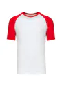 Kariban Baseball K330 T-Shirt, zweifarbig, Regular Fit Vorschaubild