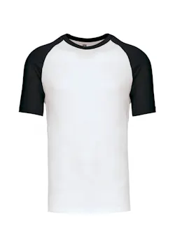 Kariban T-shirt baseball K330 à deux couleurs coupe standard Regular Fit thumbnail (vignette)