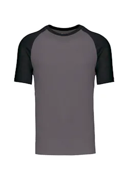 Kariban T-shirt baseball K330 à deux couleurs coupe standard Regular Fit thumbnail (vignette)