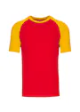 Kariban Baseball K330 T-Shirt, zweifarbig, Regular Fit Vorschaubild