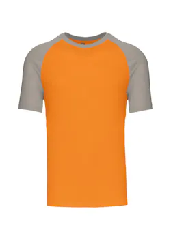 Kariban T-shirt baseball K330 à deux couleurs coupe standard Regular Fit thumbnail (vignette)