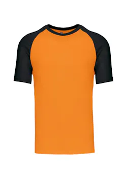 Kariban T-shirt baseball K330 à deux couleurs coupe standard Regular Fit thumbnail (vignette)