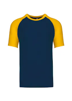 Kariban T-shirt baseball K330 à deux couleurs coupe standard Regular Fit thumbnail (vignette)