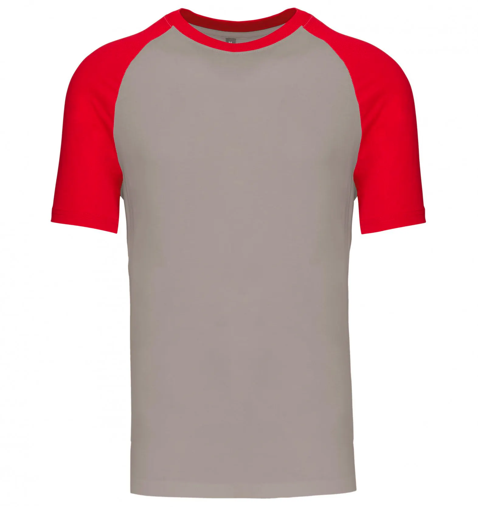 Light Grey/Red