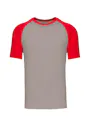 Kariban Baseball K330 T-Shirt, zweifarbig, Regular Fit Vorschaubild