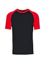 Kariban Baseball K330 T-Shirt, zweifarbig, Regular Fit Vorschaubild