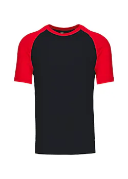 Kariban T-shirt baseball K330 à deux couleurs coupe standard Regular Fit thumbnail (vignette)