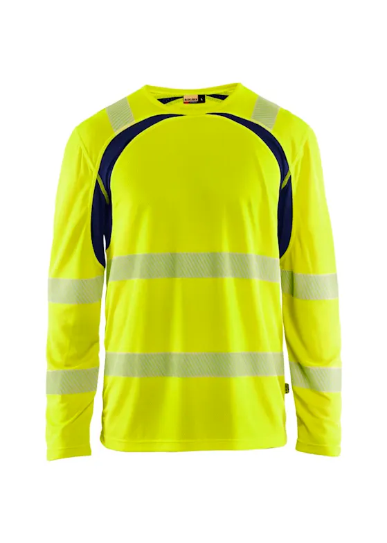Blaklader 3599 T-shirt UV-bescherming Lange Mouwen High Vis