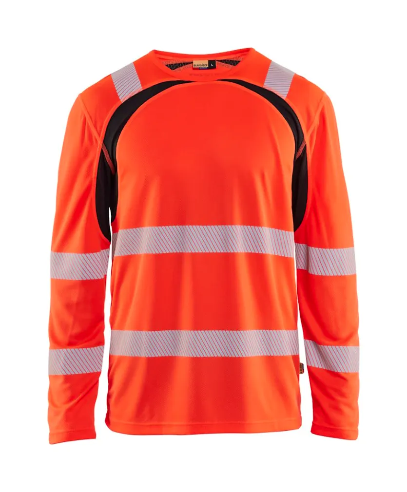 High Vis Rood/Zwart