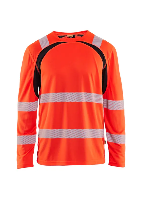 Blaklader 3599 T-shirt UV-bescherming Lange Mouwen High Vis