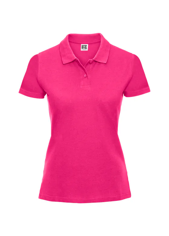 Russell Athletic Z569F Poloshirt Classic Cotton Piqué Regular-Fit für Damen
