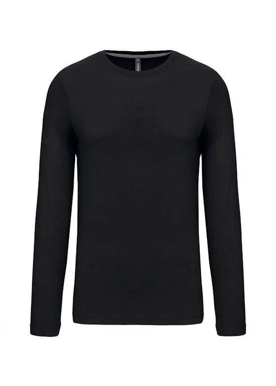 Kariban K359 T-Shirt, Rundhalsausschnitt, lange Ärmel