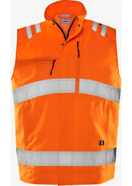 Fristads High-vis Green Weste Klasse 2 5067 GPLU
